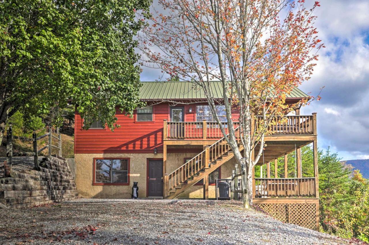 Smoky Mountain Retreat With Hot Tub, Arcade Games Villa Pigeon Forge Buitenkant foto